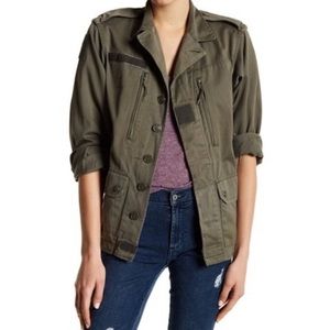 Etienne marcel epaulet military jacket size small